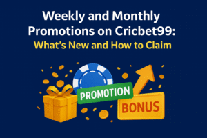 Read more about the article Weekly and Monthly Promotions on Cricbet99: What’s New and How to Claim