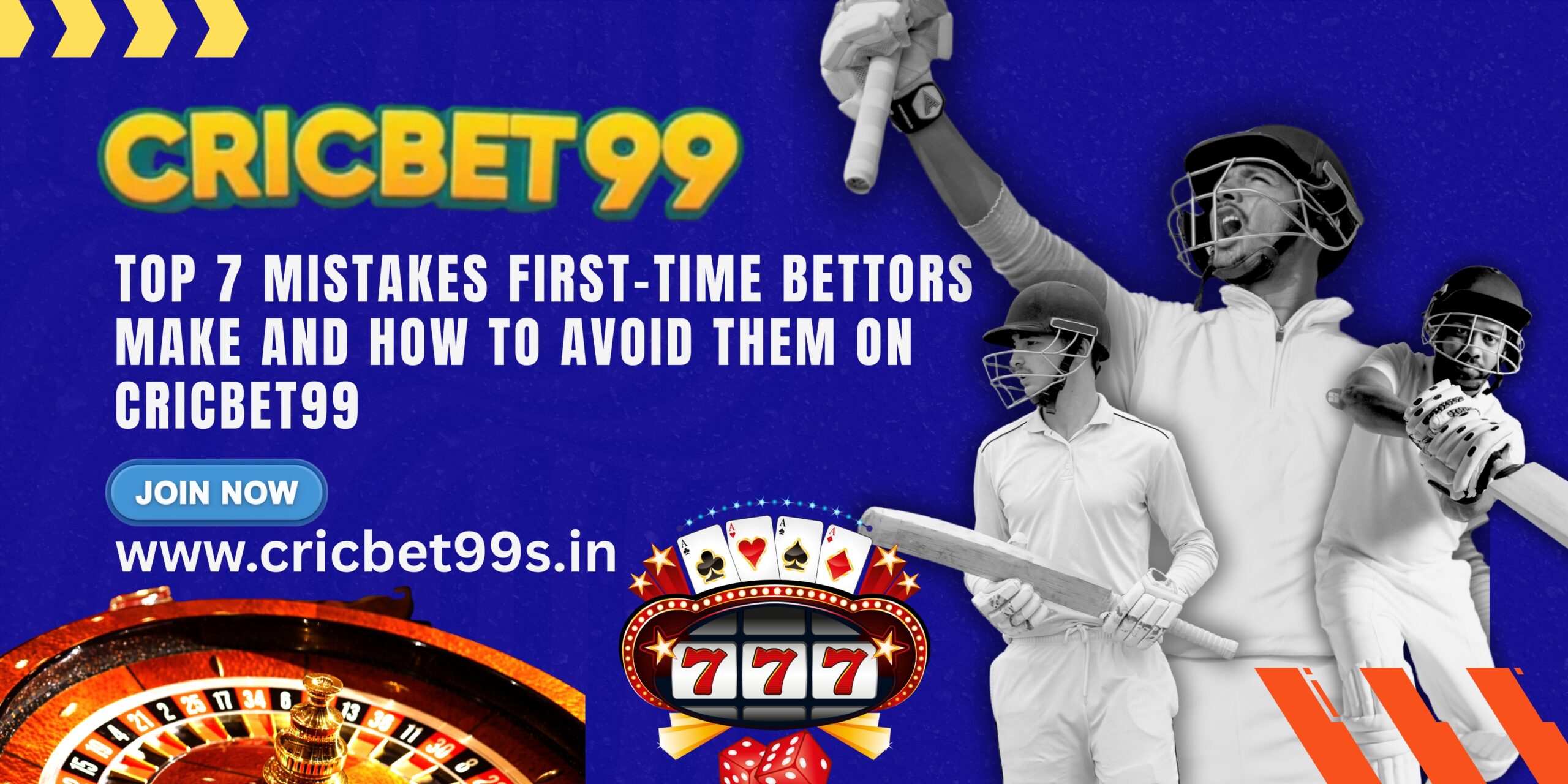 You are currently viewing Top 7 Mistakes First-Time Bettors Make and How to Avoid Them on Cricbet99