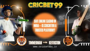 Read more about the article Safe Online Casino in India – Is Cricbet99 a Trusted Platform?