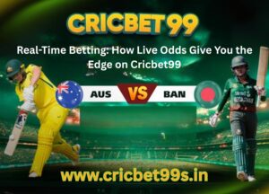 Read more about the article Real-Time Betting: How Live Odds Give You the Edge on Cricbet99
